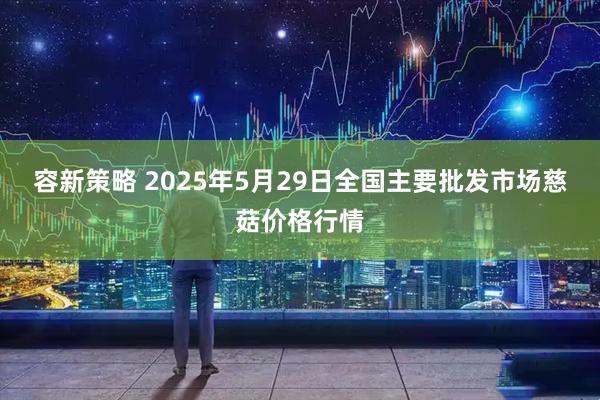 容新策略 2025年5月29日全国主要批发市场慈菇价格行情