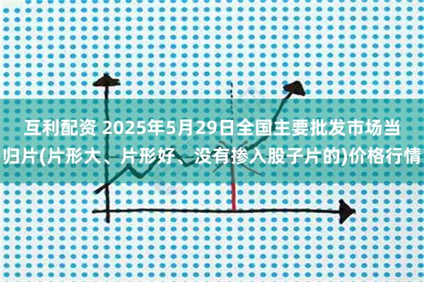 互利配资 2025年5月29日全国主要批发市场当归片(片形大、片形好、没有掺入股子片的)价格行情