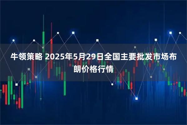 牛领策略 2025年5月29日全国主要批发市场布朗价格行情