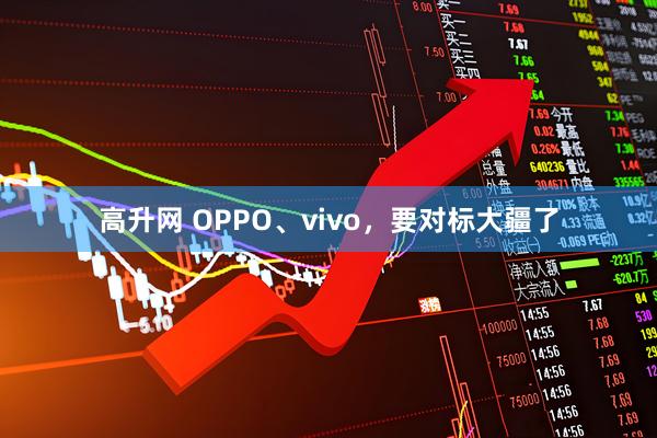 高升网 OPPO、vivo，要对标大疆了